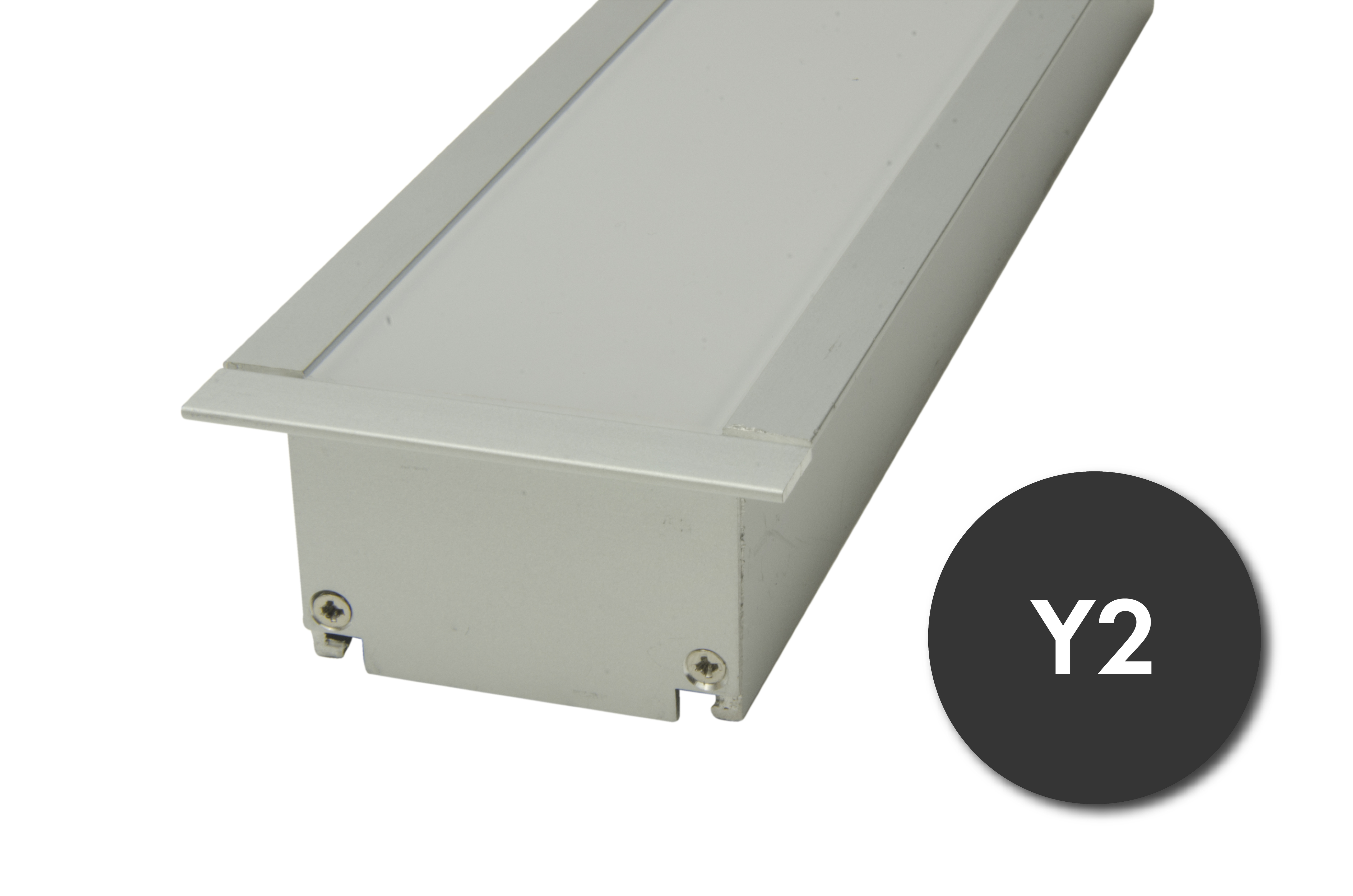 2 Inch Wide Recess 94" Flush Mounted Aluminum Profile Y2 for LED Strips Questions & Answers