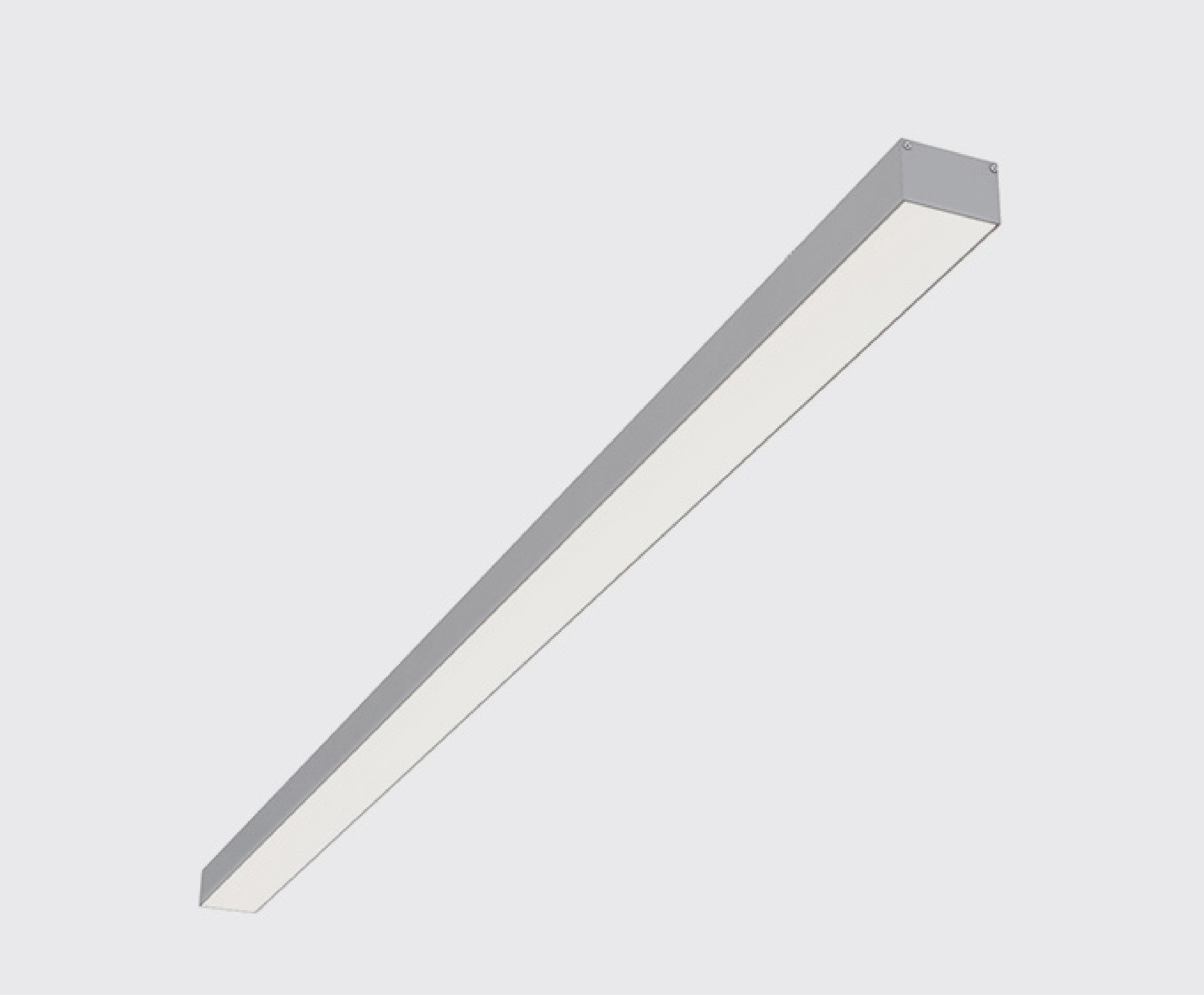 8ft Slim 2" Wide Surface Mounted Linear LED Fixture Bright 700 lumens/foot Questions & Answers